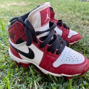 Jordan 1 Cleats for kids.